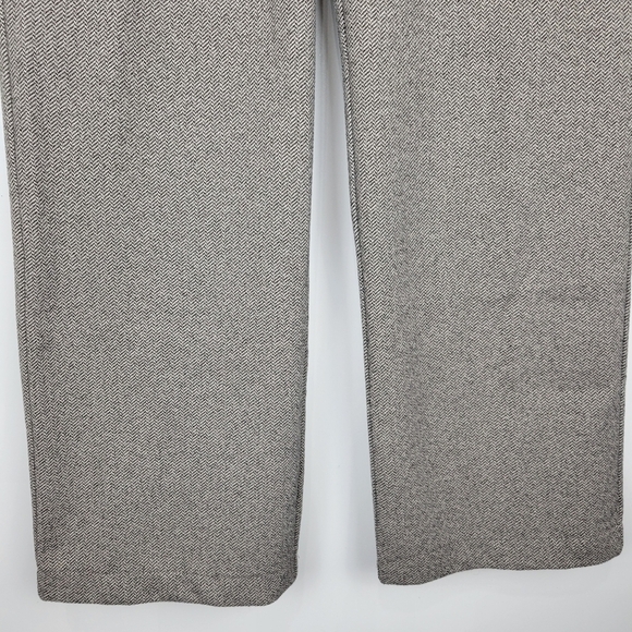NWT Vero Moda VMPIA Straight Herringbone Pant in Light Grey Size 6 - Picture 7 of 12